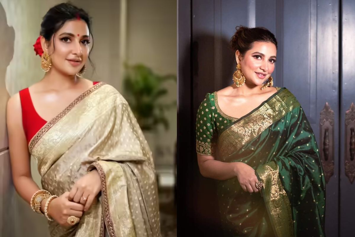 অষ্টমীর সকালে সাজগোজের বিশেষ মানে রয়েছে বাঙালির জীবনে। এদিনের সাজে একদিকে থাকতে হবে ঐতিহ্যের ছোঁয়া, অন্যদিকে চাই আধুনিকতার আভাস। টলিউডের জনপ্রিয় অভিনেত্রী শুভশ্রী গঙ্গোপাধ্যায় বরাবরই সাবেকি লুকে দর্শকের মন জয় করেছেন। তাঁর অনুপ্রেরণাতেই অষ্টমীর সাজকে করতে পারেন আরও আকর্ষণীয়।